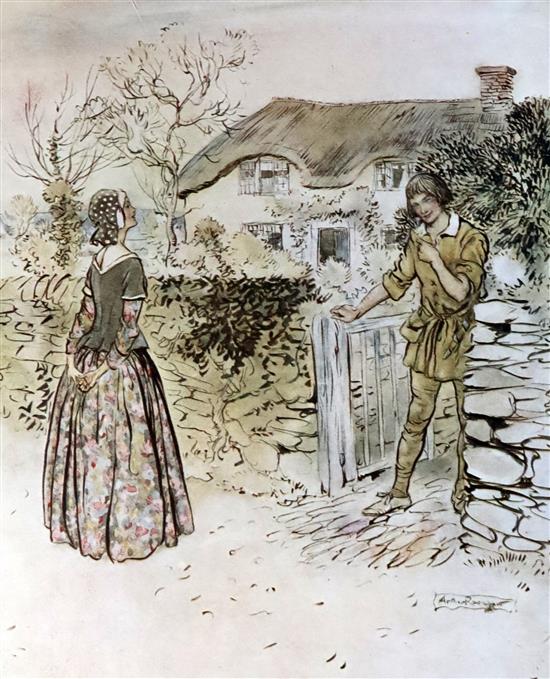 Arthur Rackham (illustrator) 5 works - Steel, F.A -English Fairy Tales,